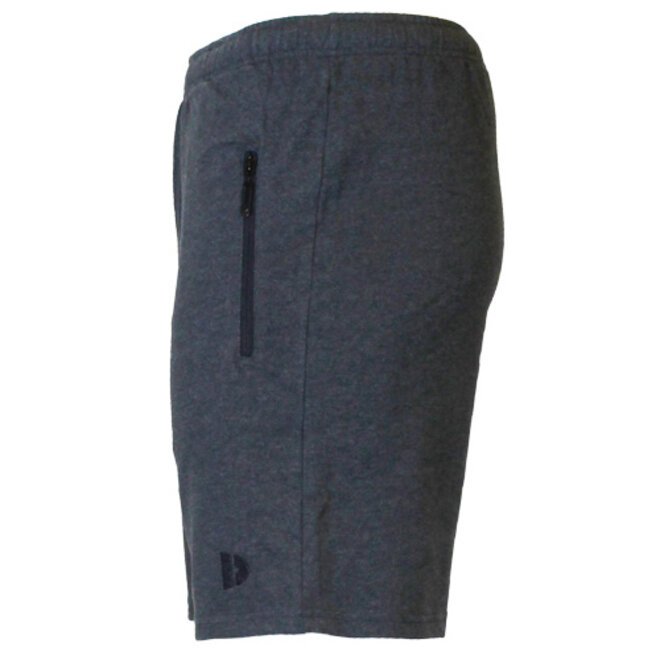 Donnay Heren - 2-Pack - Korte joggingbroek Nick - Donkergrijs & Burgundy
