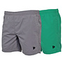 Donnay Heren - 2-Pack - Kort Sport/zwemshort Toon - Steel Grey & Grass Green