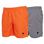 Donnay Heren - 2-Pack - Kort Sport/zwemshort Toon - Apricot & Steel Grey