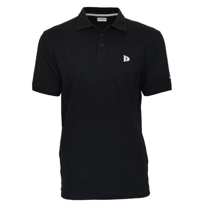 Donnay Heren - 3-Pack - Polo shirt Noah - Zwart / Wit / Steel Grey