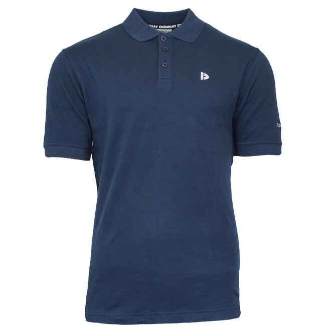 Donnay Heren - 3-Pack - Polo shirt Noah - Navy / Wit / Steel Grey