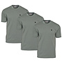 Donnay Heren - 3-Pack - T-Shirt Vince - Jungle Green