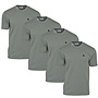 Donnay Heren - 4-Pack - T-Shirt Vince - Jungle Green
