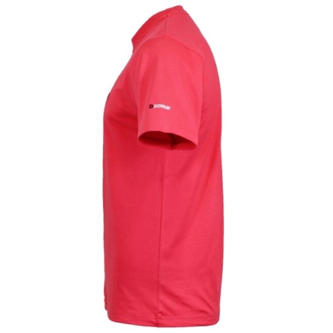 Donnay Heren - T-Shirt Vince - Koraal Rood/Roze