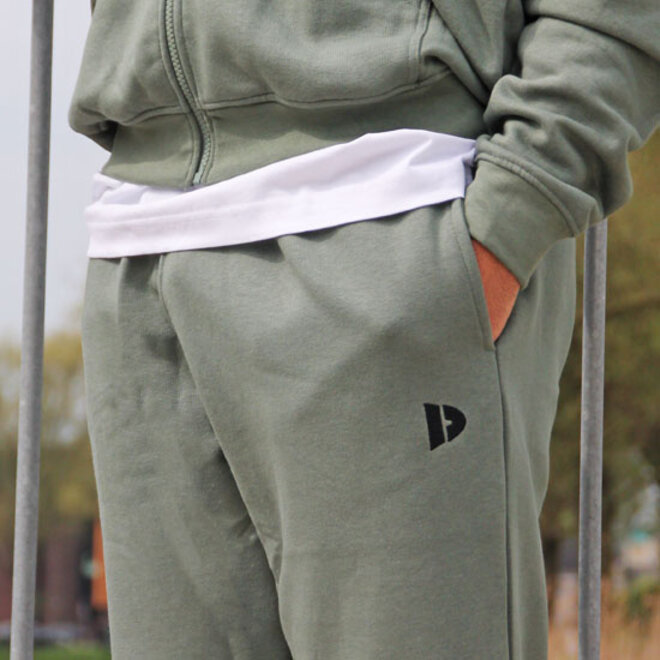 Donnay Heren - 2-Pack - Joggingbroek Wess - Burgundy & Jungle Green