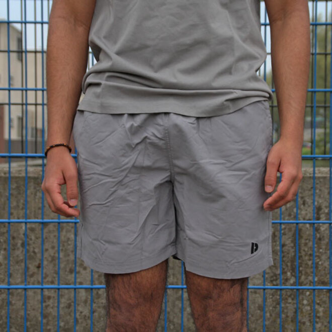 Donnay Heren - 2-Pack - Kort Sport/zwemshort Toon - Sea Blue & Steel Grey