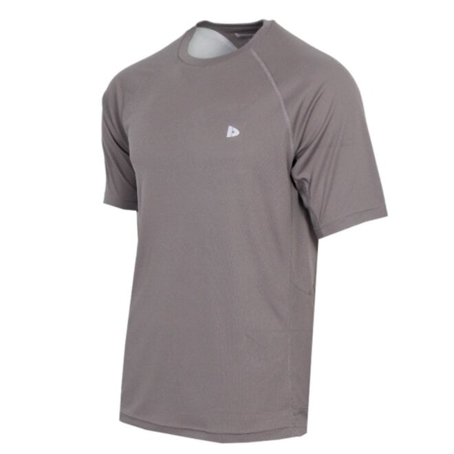 Donnay Heren - Sport T-shirt André - Steel Grey