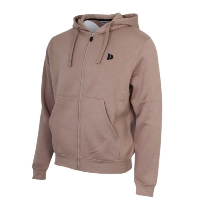 Donnay Heren - Vest met capuchon Bruce - Taupe Grey