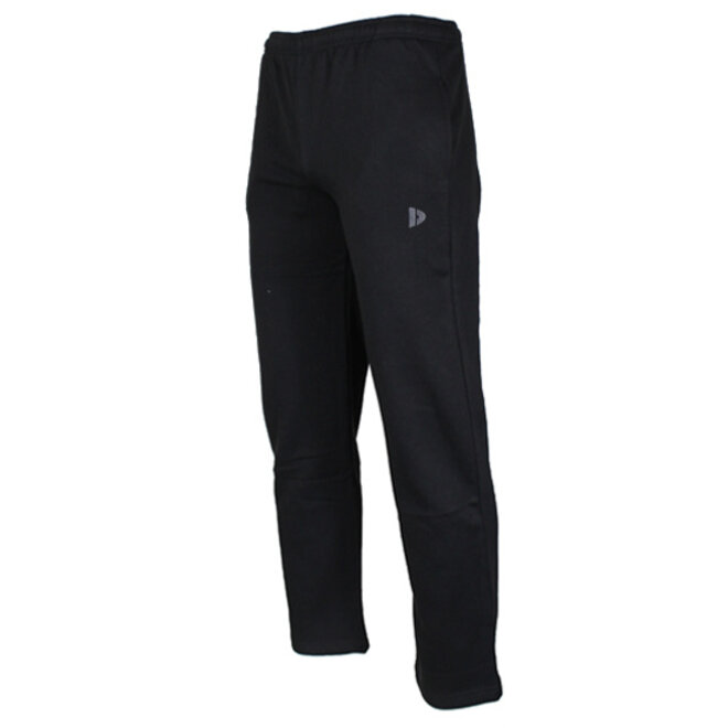 Donnay Heren - 2-Pack - Joggingbroek Wess - Zwart  & Taupe Grey