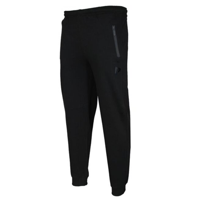Donnay Heren - 2-Pack - Joggingbroek Jack - Zwart & Taupe Grey