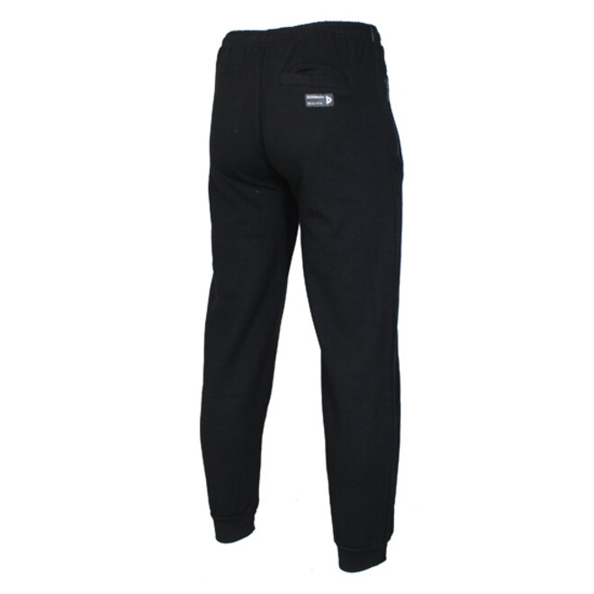 Donnay Heren - 2-Pack - Joggingbroek Jack - Zwart & Taupe Grey