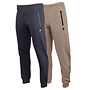 Donnay Heren - 2-Pack - Joggingbroek Jack - Navy & Taupe Grey