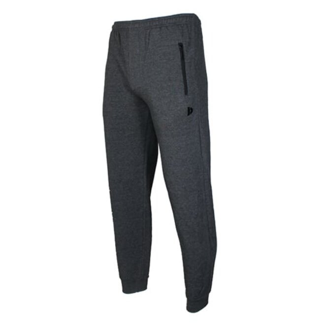 Donnay Heren - 2-Pack - Joggingbroek Jack - Donkergrijs & Taupe Grey