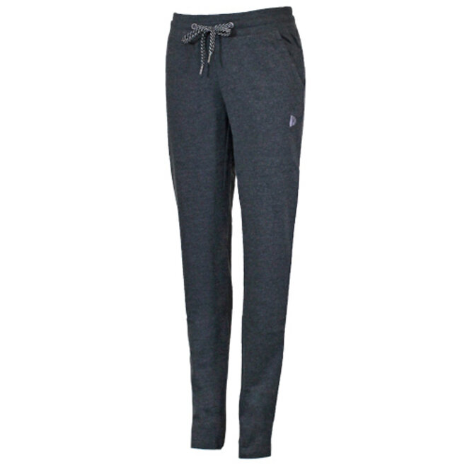 Donnay Dames - 2-Pack -Joggingbroek rechte pijp Lily - Zwart & Grijs