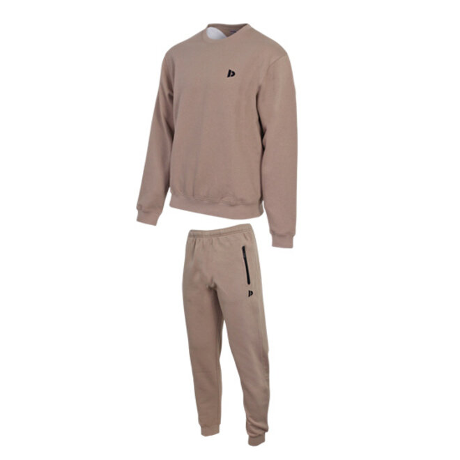 Donnay Heren - Joggingsuit John - Taupe Grey