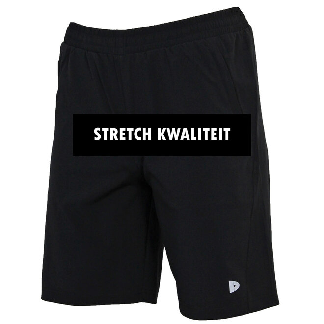 Donnay Heren - 2-pack - Sport Short Graig - Zwart & Navy