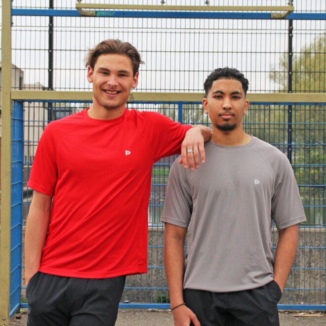 Donnay Heren - Sportset Jim - Zwart & Steel Grey