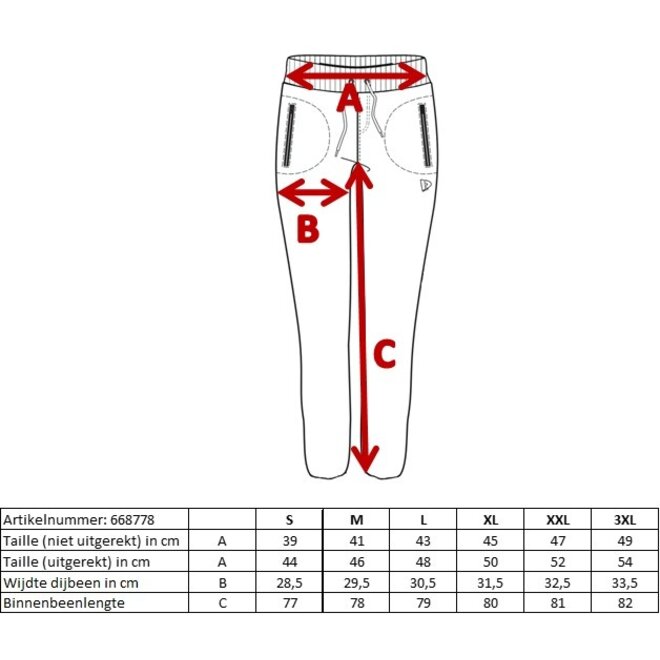 Donnay Dames - 2-Pack - Stretch Joggingbroek rechte pijp Nadia - Donkergrijs Gemêleerd