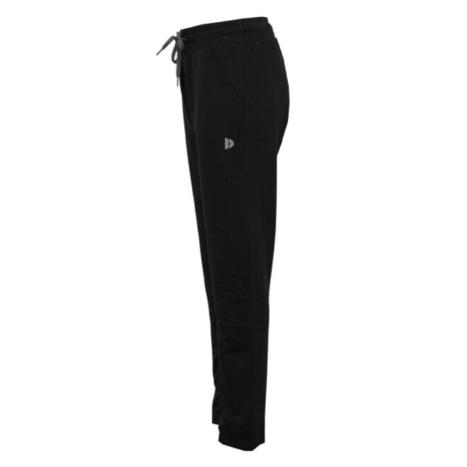 Donnay Dames - 2-Pack - Stretch Joggingbroek rechte pijp Nadia - Zwart & Donkergrijs