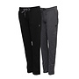 Donnay Dames - 2-Pack - Stretch Joggingbroek rechte pijp Nadia - Zwart & Donkergrijs