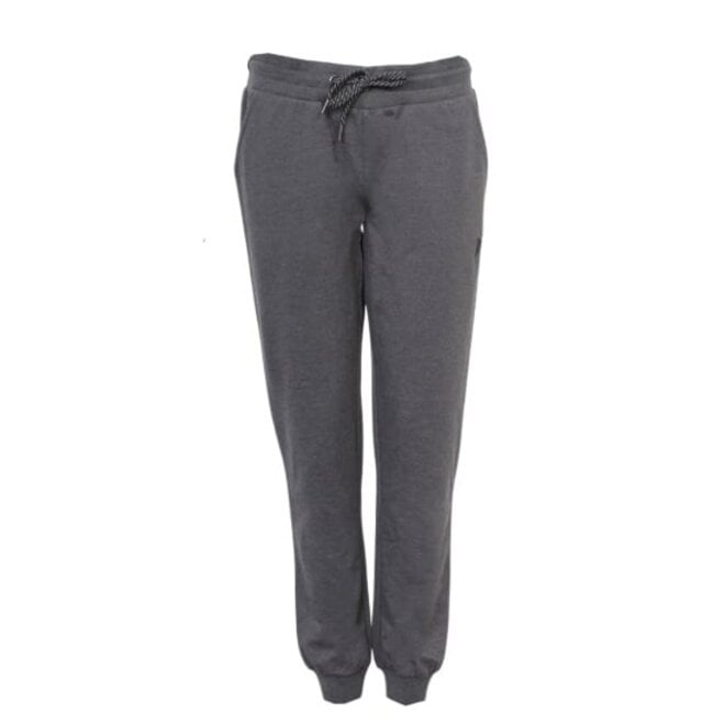 Donnay Dames - 2-Pack - Stretch Joggingbroek Jana - Donkergrijs Gemêleerd