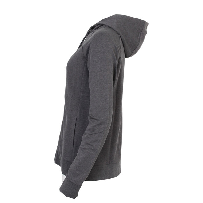Donnay Dames - Joggingsuit Ilse - Donkergrijs Gemêleerd