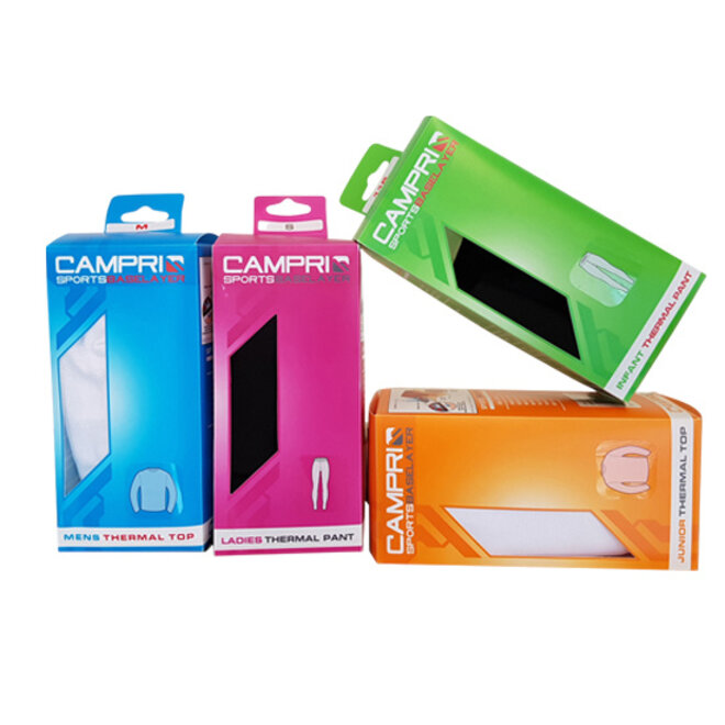 Campri Heren - Thermo shirt lange mouw - Zwart