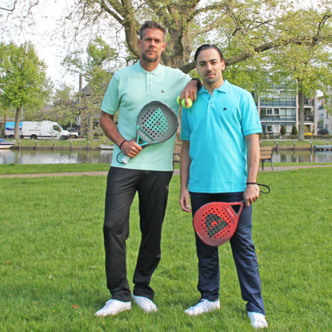 Donnay Heren - 2-Pack - Anton Powerstretch Trainingsbroek - Zwart