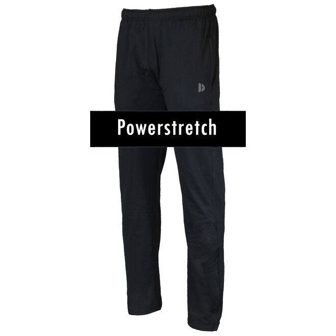 Donnay Heren - 2-Pack - Anton Powerstretch Trainingsbroek - Zwart & Navy