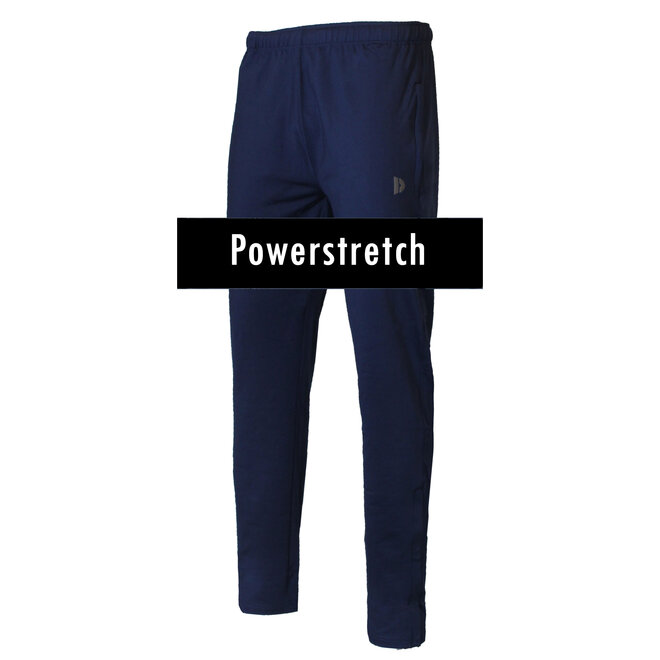 Donnay Heren - 2-Pack - Anton Powerstretch Trainingsbroek - Zwart & Navy