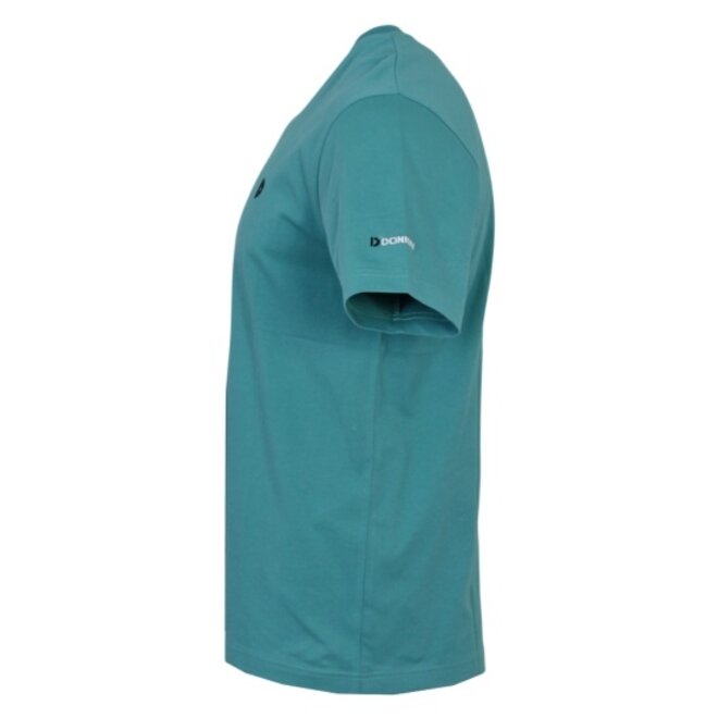 Donnay Heren - T-Shirt Vince - Teal Blue