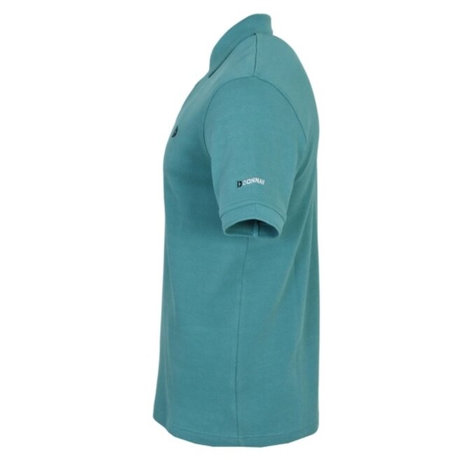 Donnay Heren - Polo shirt Noah - Teal Blue