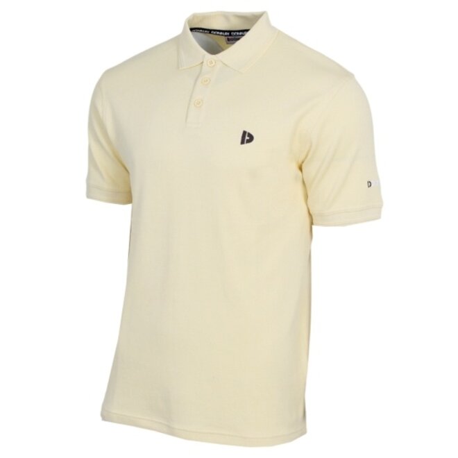 Donnay Heren - Polo shirt Noah - Pastel Yellow