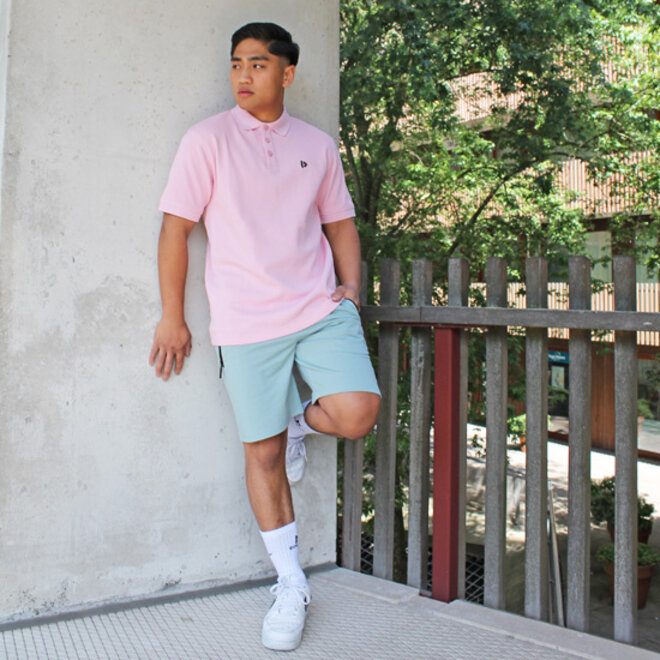 Donnay Heren - Polo shirt Noah - Candy Pink