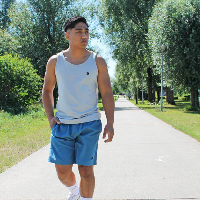 Donnay Heren - Singlet James - Light Grey