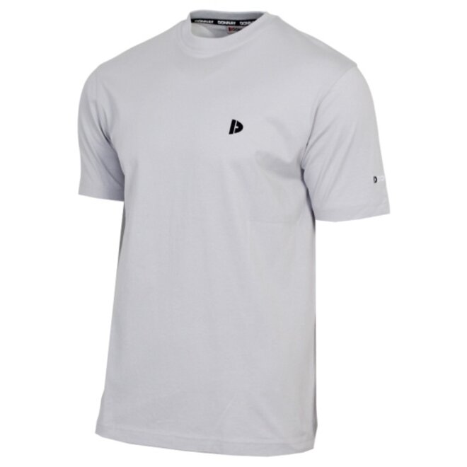 Donnay Heren - 3-Pack - T-Shirt Vince - Light Grey