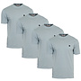 Donnay Heren - 4-Pack - T-Shirt Vince - Granite Green
