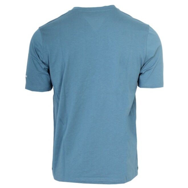 Donnay Heren - V-neck T-Shirt Berno - Light Denim Blue