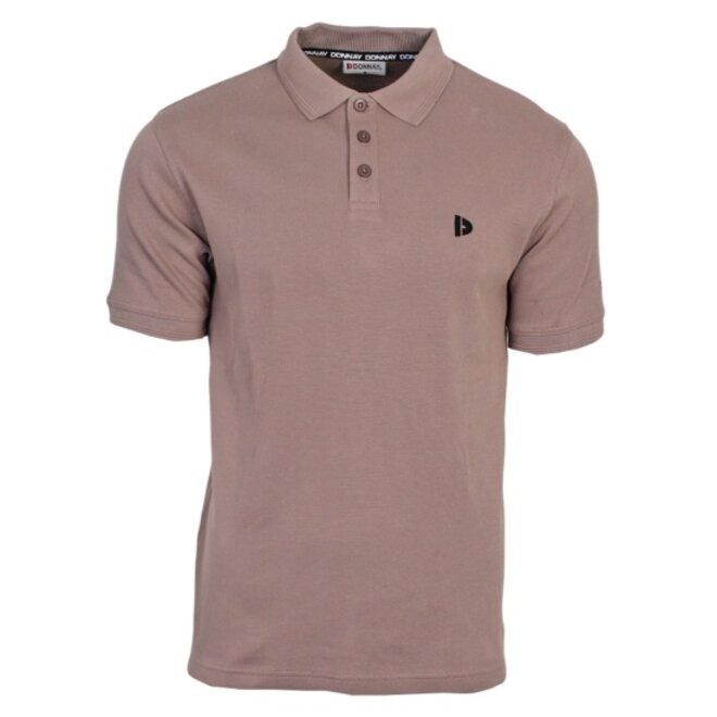 Donnay Heren - 3-Pack - Polo shirt Noah - Zwart / Navy / Taupe Grey