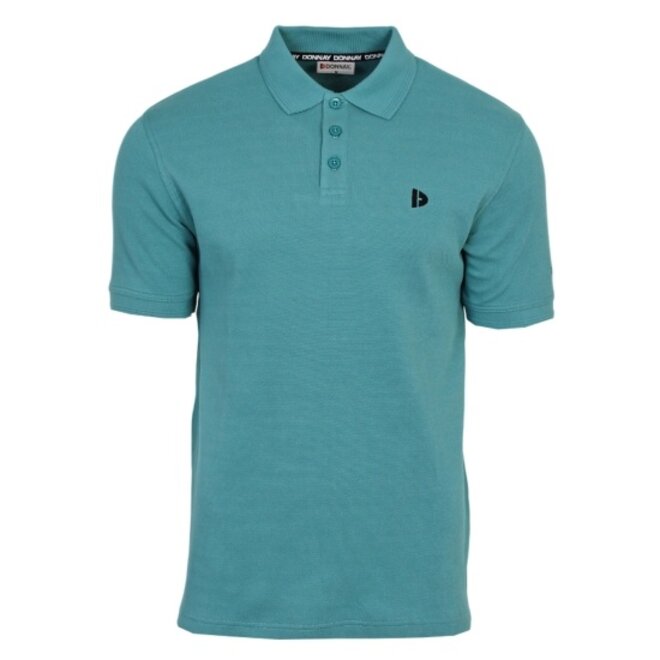 Donnay Heren - 3-Pack - Polo shirt Noah - Navy / Wit / Teal Blue