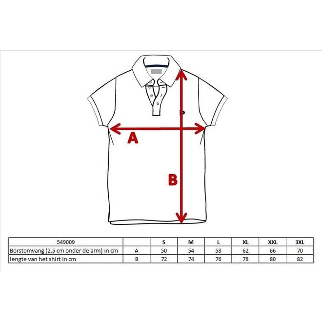 Donnay Heren - 3-Pack - Polo shirt Noah - Navy / Wit / Taupe Grey