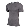 Donnay Heren - Baselayer Shirt Korte Mouw - Donkergrijs