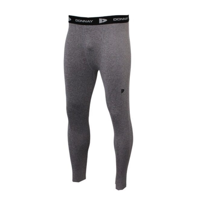 Donnay Heren - Compressie Sport Legging - Donkergrijs
