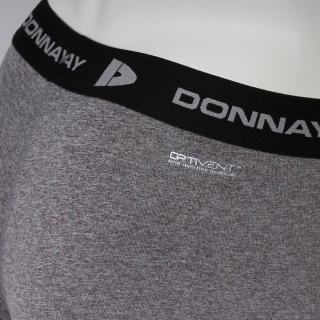 Donnay Heren - Compressie Short 15cm - Donkergrijs
