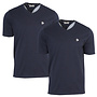 Donnay Heren - 2-Pack - V-neck T-Shirt Berno - Navy