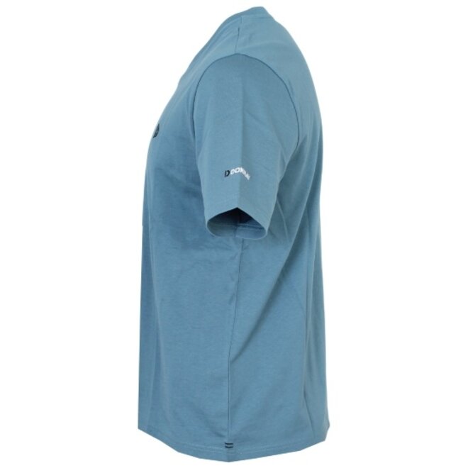 Donnay Heren - 2-Pack - V-neck T-Shirt Berno - Light Denim Blue