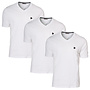 Donnay Heren - 3-Pack - V-neck T-Shirt Berno - Wit