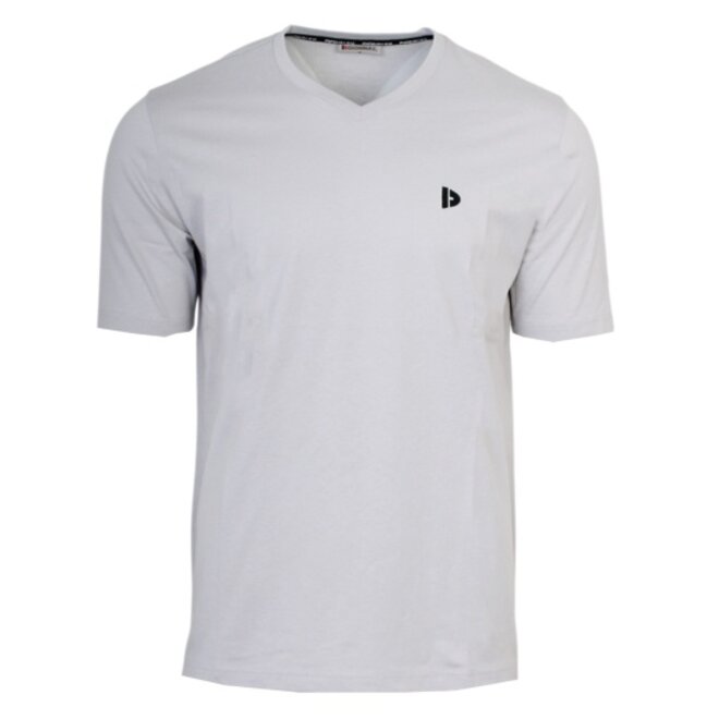 Donnay Heren - 3-Pack - V-neck T-Shirt Berno - Light Grey