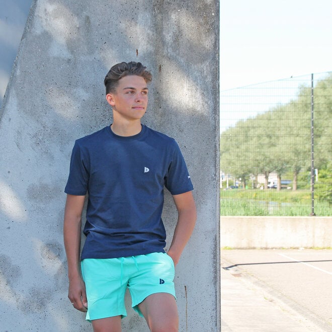 Donnay Heren - 5-Pack - T-Shirt Vince - Navy