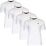 Donnay Heren - 10-Pack - T-Shirt Vince - Wit